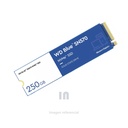 Unidad de estado sólido Western Digital Blue SN570, 250GB M.2 2280, PCIe Gen 3.0 x 4 NVMe.